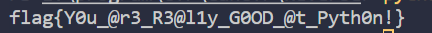 python-flag